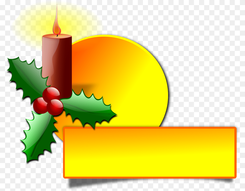 Christmas Designs Christian Clip Art Christmas Day Christmas Tree, Candle Free Png Download