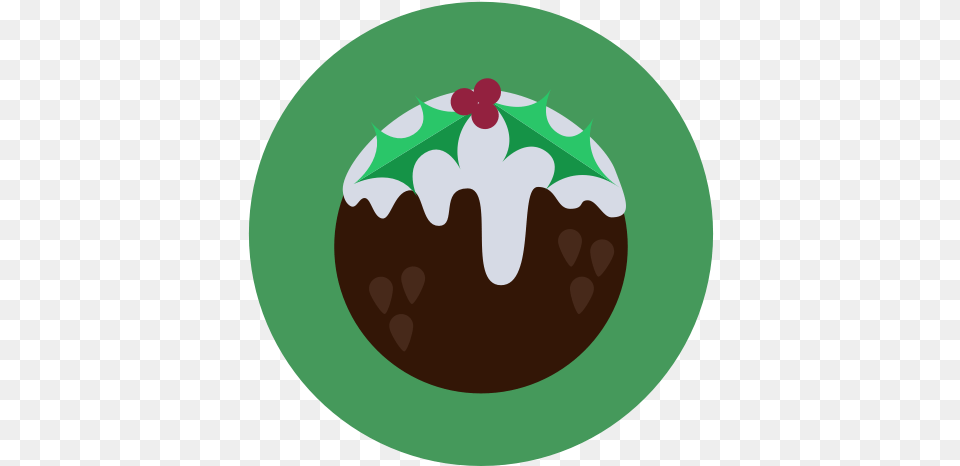 Christmas Dessert Food Fruit Cake Christmas Pudding Illustration, Cream, Cupcake, Icing, Sweets Free Png Download