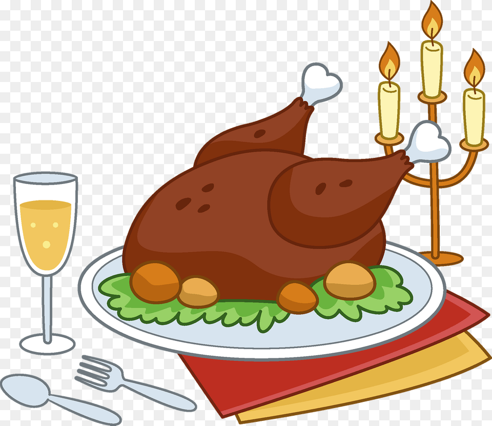 Christmas Dinner Clipart, Cutlery, Food, Fork, Meal Free Transparent Png