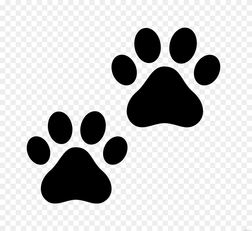 Christmas Dog Clip Art Footprint Free Png Download