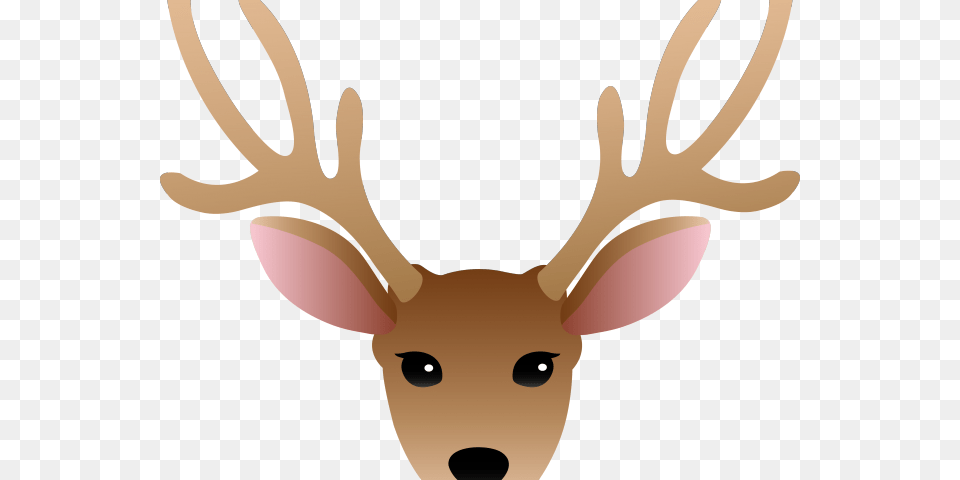 Christmas Drawing Reindeer Face, Animal, Mammal, Wildlife, Deer Png Image