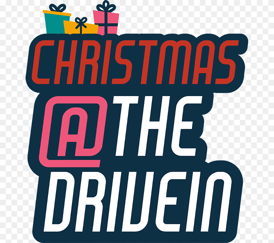 Christmas Drive In Cinema Thedrivein Christmas Drive In Cinema, Advertisement, Poster, Book, Publication Free Transparent Png