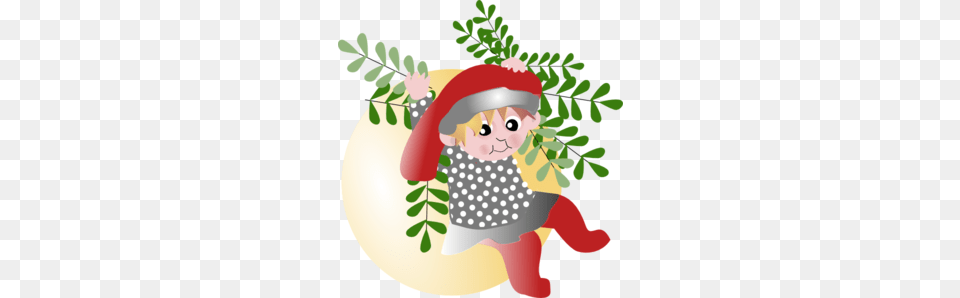 Christmas Elf Clip Art, Pattern, Baby, Person, Face Png Image