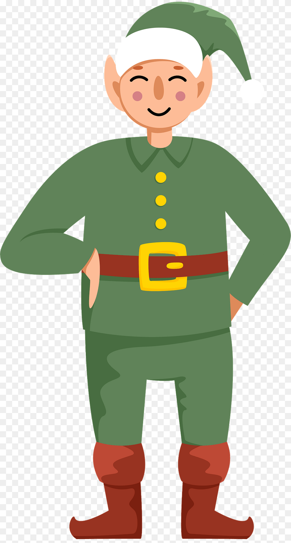 Christmas Elf Clipart, Person, Clothing, Costume, Baby Free Transparent Png