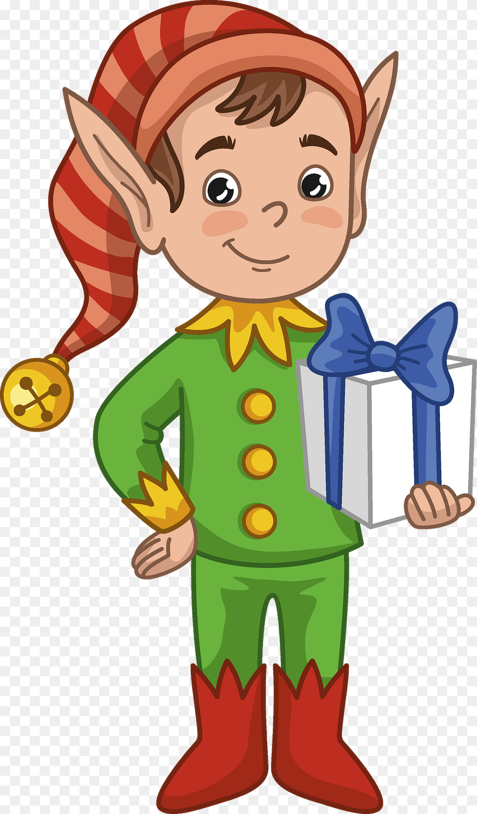 Christmas Elf Clipart, Baby, Person, Face, Head Free Png