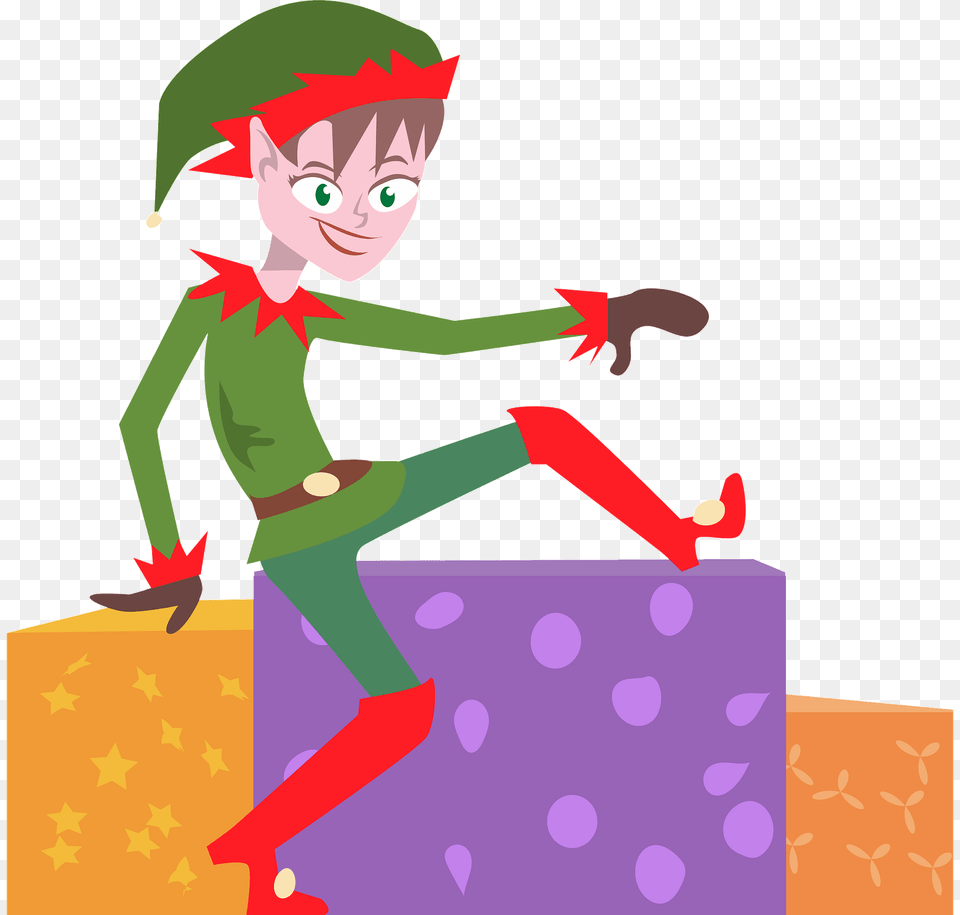 Christmas Elf Clipart, Baby, Person, Face, Head Free Transparent Png