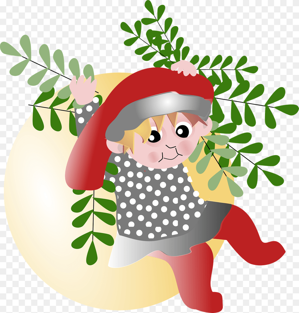 Christmas Elf Design Clipart, Pattern, Art, Graphics, Baby Free Transparent Png