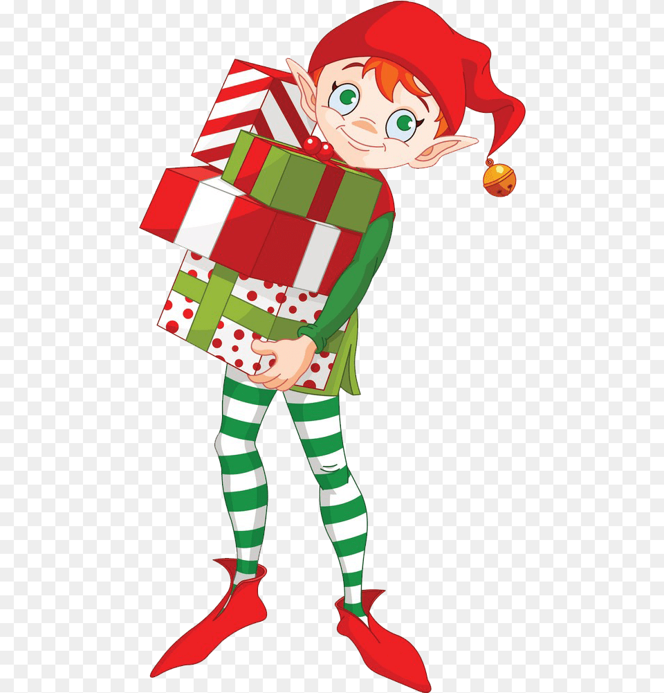 Christmas Elf Christmas Elf Clipart, Baby, Person, Face, Head Free Png Download