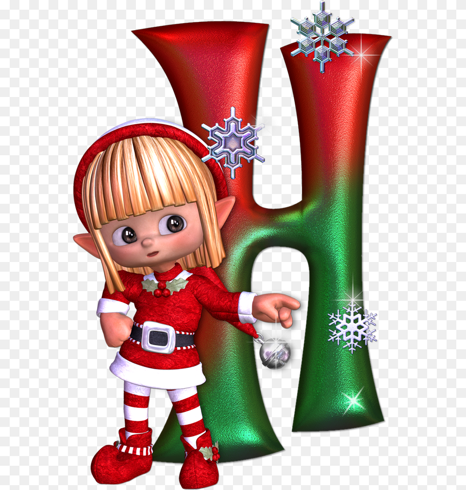 Christmas Elf Letter S, Doll, Toy, Face, Head Free Transparent Png