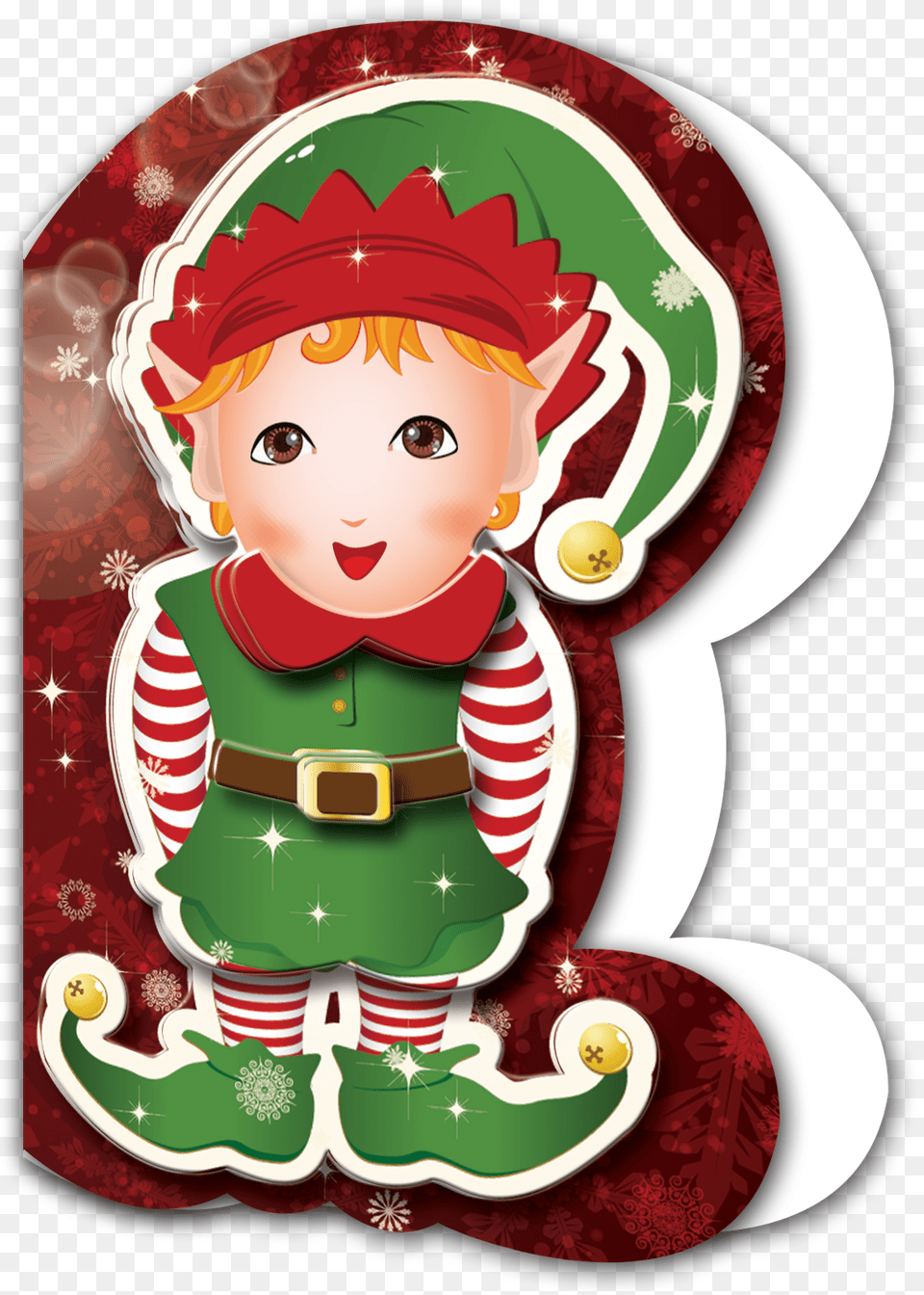 Christmas Elf Series Illustration, Face, Head, Person, Photography Free Png
