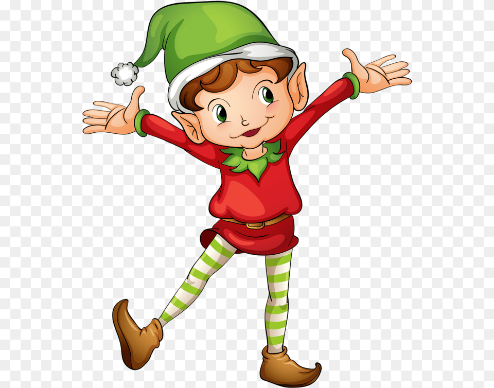 Christmas Elves And Elves Clipart, Elf, Baby, Person, Face Free Png