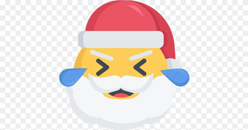 Christmas Emoji Laugh Laughing Santa Icon Of Dead Santa, Nature, Outdoors Free Png Download