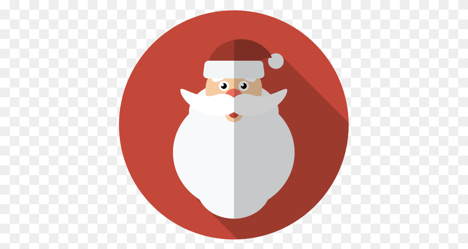 Christmas Face Hairy Holiday Santa Winter Xmas Icon, Outdoors, Nature, Animal, Bird Free Png