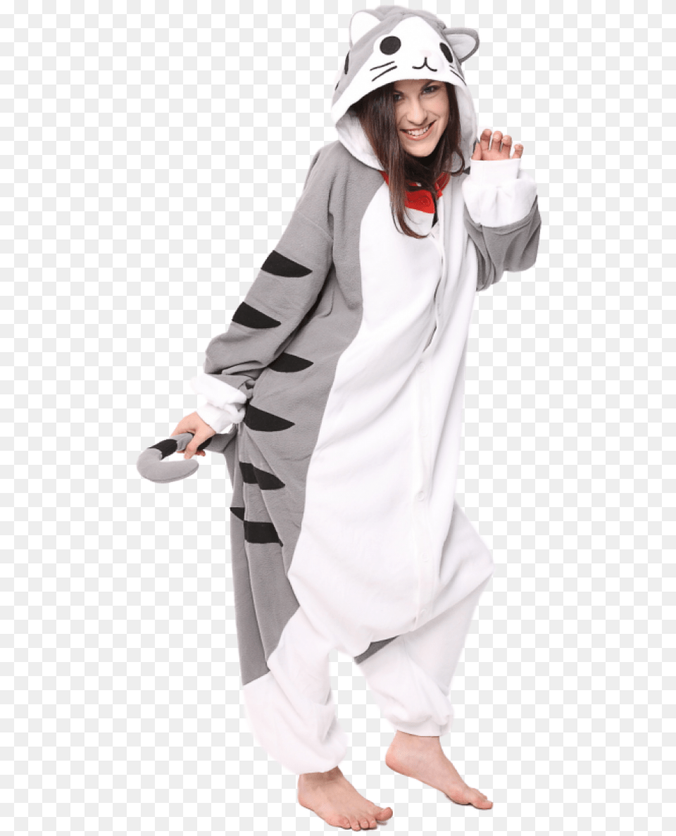 Christmas Family Matching Chi39s Cat Kigurumi Onesie Onesie, Clothing, Costume, Person, Adult Free Transparent Png