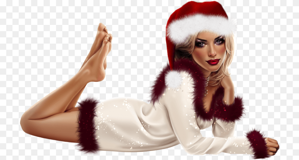 Christmas Femme Psp Tube, Adult, Person, Hand, Finger Free Png