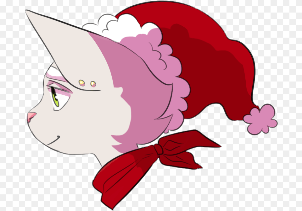 Christmas Feylin Cartoon, Bonnet, Clothing, Hat, Animal Png