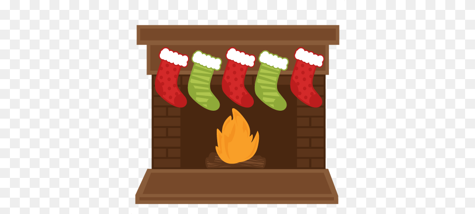 Christmas Fireplace Stockings Svg Scrapbook Shapes Christmas Stockings On Fireplace Clipart, Hosiery, Clothing, Festival, Christmas Decorations Png Image