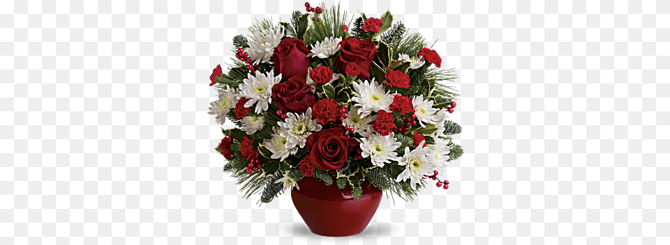 Christmas Flower, Flower Arrangement, Flower Bouquet, Plant, Rose Png