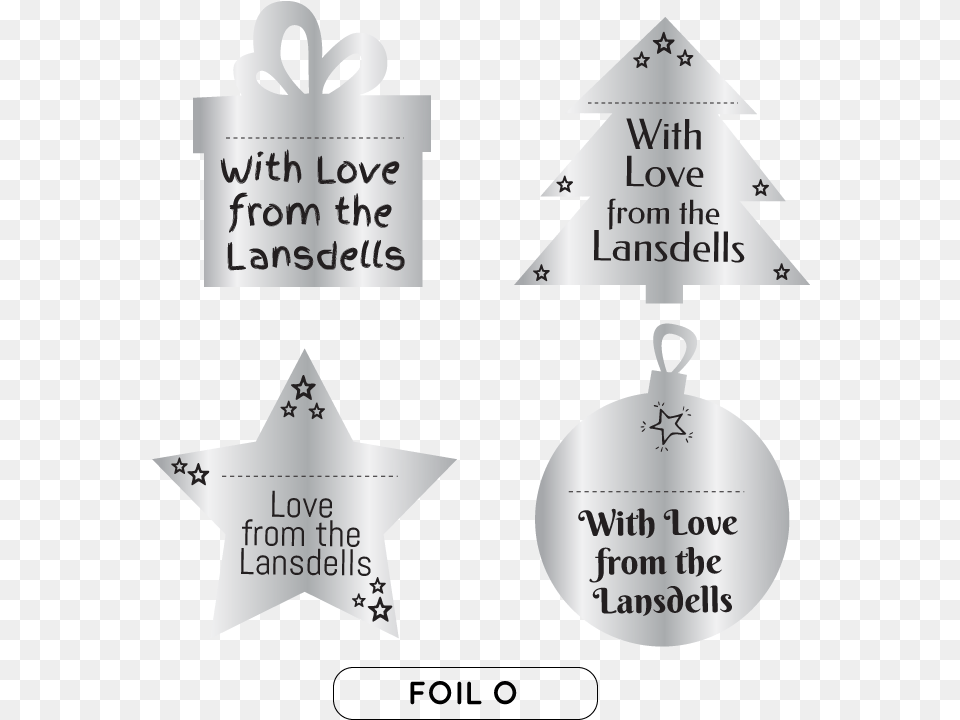 Christmas Foil Gift Labels Christmas Tree, Accessories, Earring, Jewelry, Symbol Png