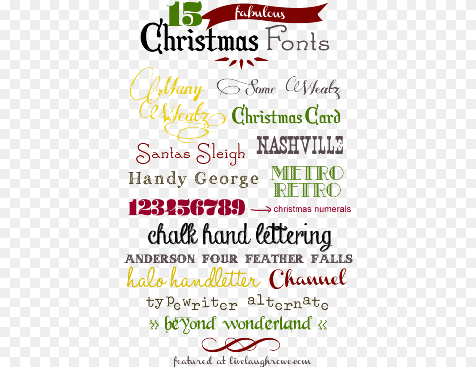 Christmas Fonts Fun Christmas Fonts, Advertisement, Poster, Text, Book Free Png Download