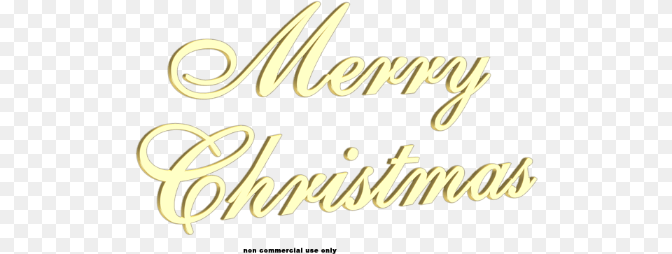 Christmas For God Merry Text Calligraphy, Handwriting Free Png Download