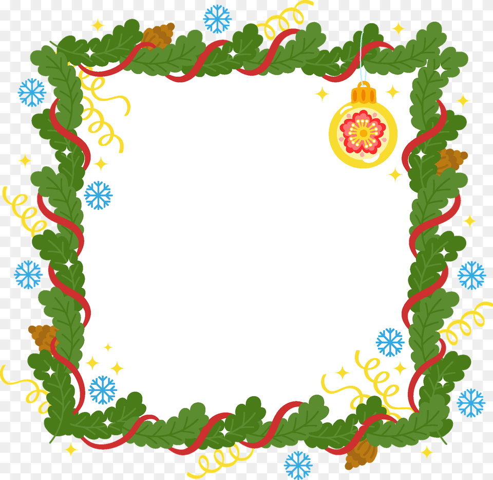 Christmas Frame Clipart, Art, Floral Design, Graphics, Pattern Free Transparent Png