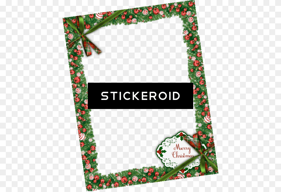 Christmas Frame Download, Envelope, Greeting Card, Mail, Blackboard Free Transparent Png