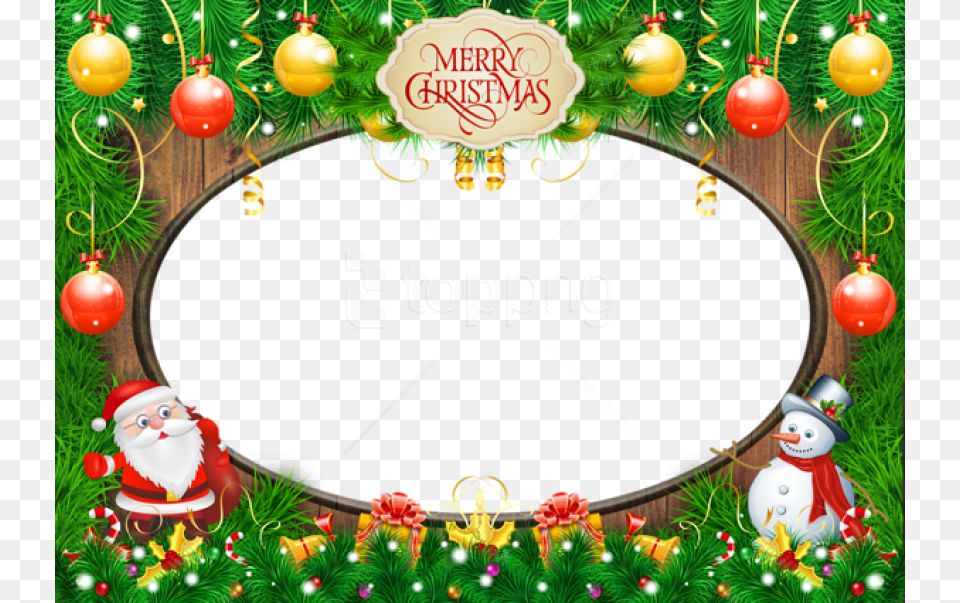 Christmas Frame Images Merry Christmas Frame, Baby, Person, Winter, Snowman Free Png Download