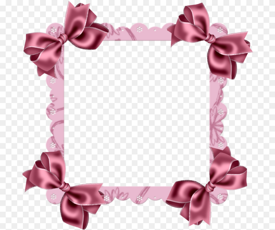 Christmas Frame Transparent With Bow Frame On A Purple Background, Birthday Cake, Cake, Cream, Dessert Png Image