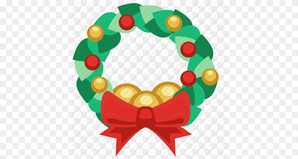 Christmas Garland, Wreath, Accessories, Bulldozer, Machine Png