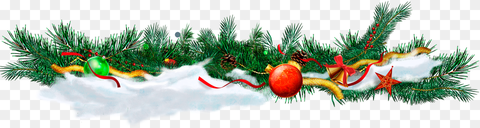 Christmas Garland, Tree, Plant, Vegetation, Festival Free Transparent Png