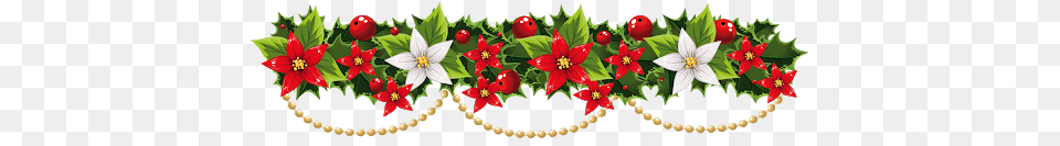 Christmas Garland, Leaf, Plant, Accessories, Art Png Image
