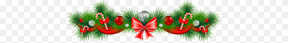 Christmas Garland, Accessories, Plant, Tree Free Png Download