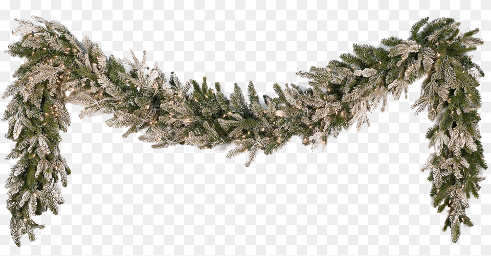 Christmas Garland, Weather, Plant, Outdoors, Nature Free Transparent Png