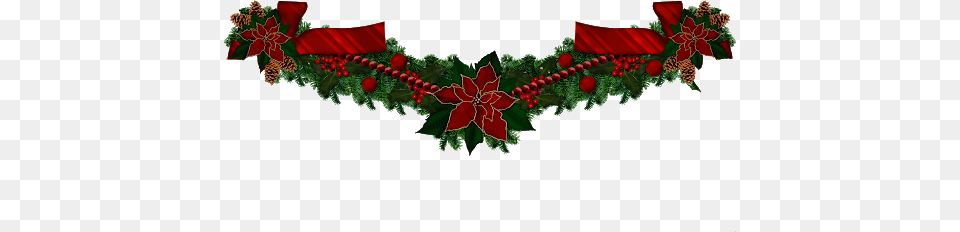Christmas Garland, Accessories, Pattern, Embroidery, Jewelry Free Png Download