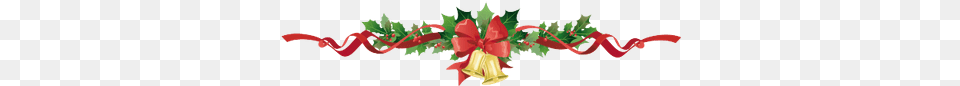 Christmas Garland Bells Paisajes De Navidad Nevados, Flower, Plant, Art, Graphics Free Png
