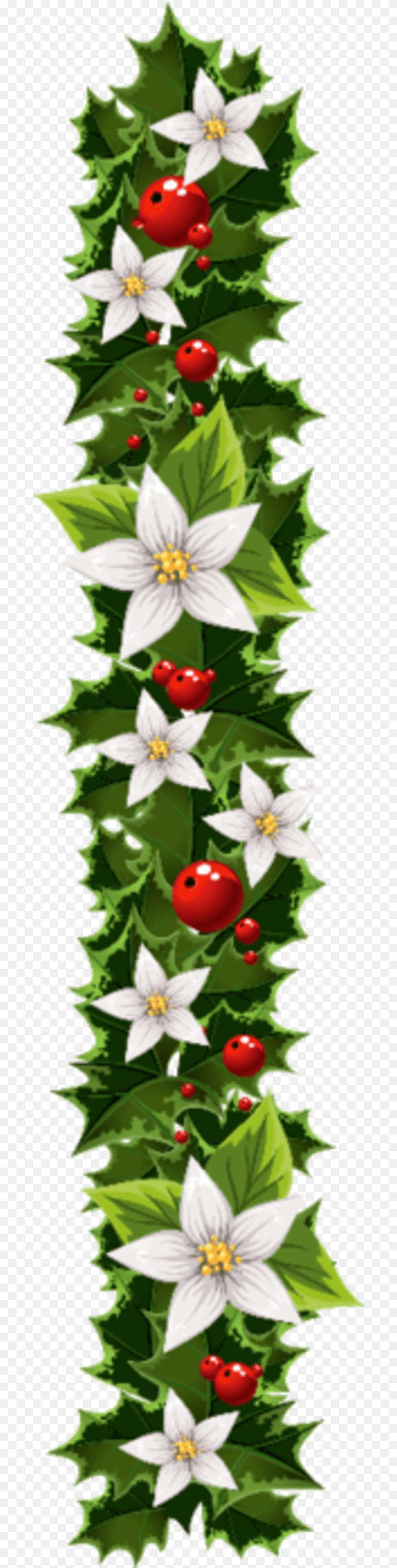 Christmas Garland Clipart Transparent Christmas Garland Clipart, Plant, Tree, Christmas Decorations, Festival Free Png Download
