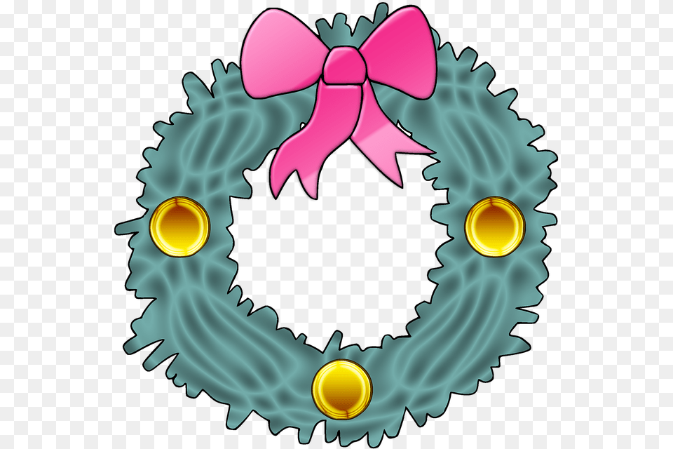 Christmas Garland Merry Christmas December, Baby, Person, Wreath, Accessories Png Image