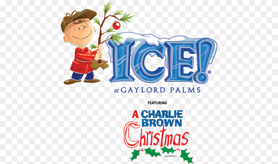 Christmas Gaylord Palms Charlie Brown July Gaylord Hotels, Advertisement, Poster, Baby, Person Free Transparent Png