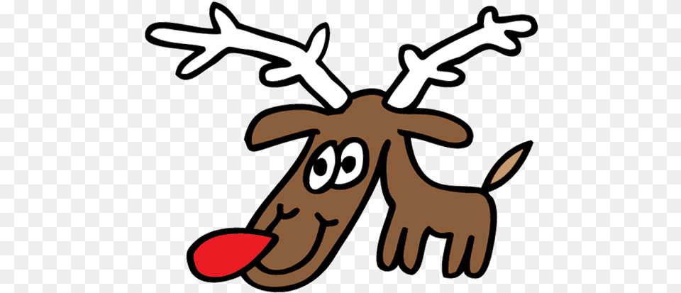 Christmas Gif Funny Christmas Gif Transparent, Animal, Deer, Mammal, Wildlife Png