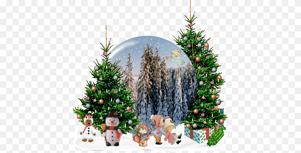Christmas Gif Pictures Photos And Animated Christmas Tree Gif, Plant, Christmas Decorations, Festival, Baby Free Png