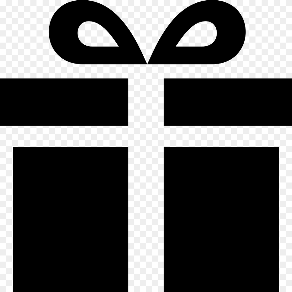 Christmas Gift, Cross, Stencil, Symbol Png