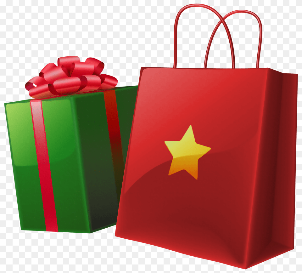 Christmas Gift Box, Bag, Dynamite, Weapon Free Png Download