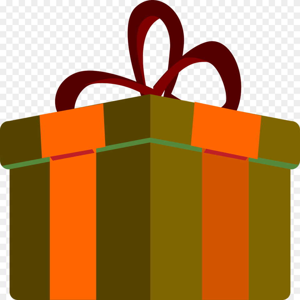 Christmas Gift Box, Cross, Symbol Free Png Download