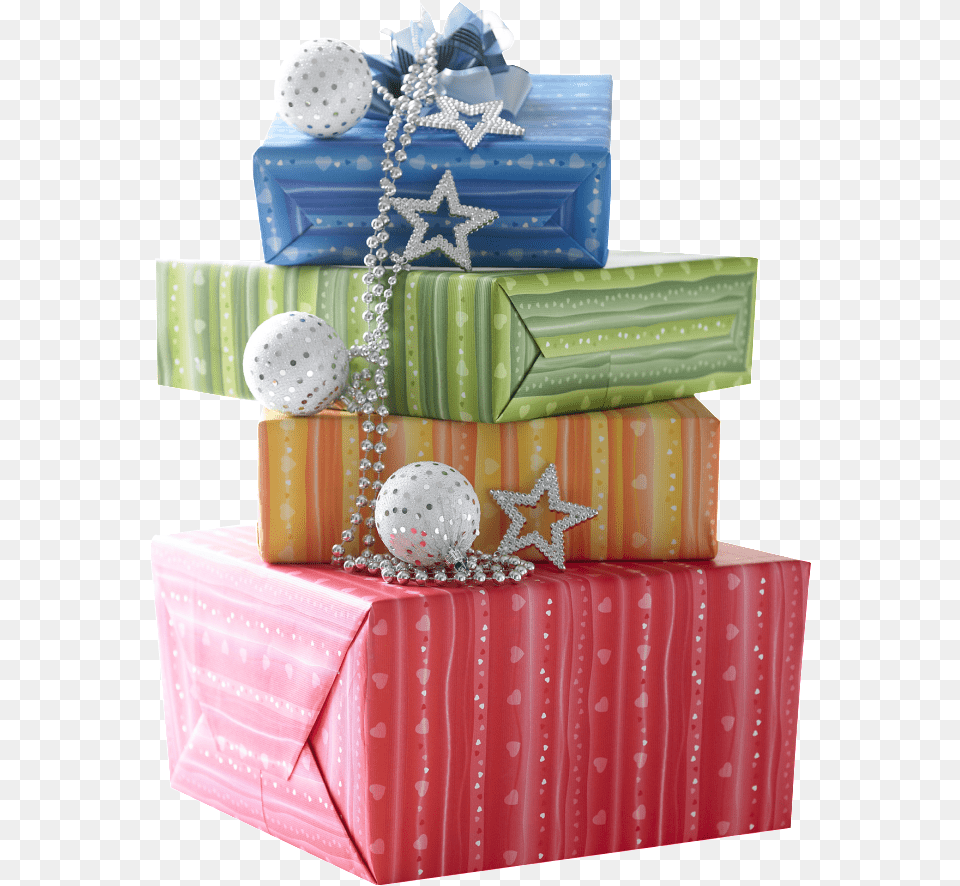 Christmas Gift Element Wrapping Paper Png
