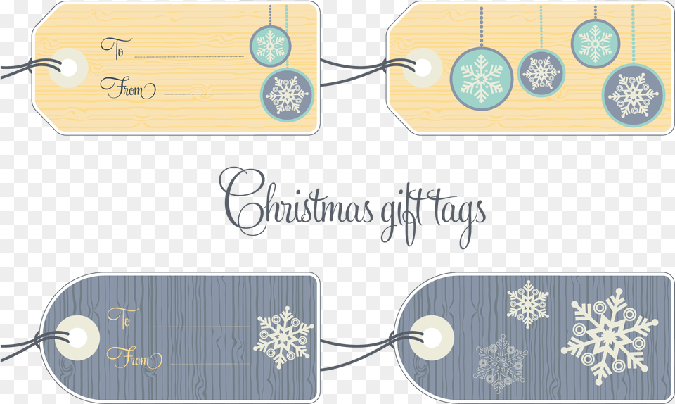 Christmas Gift Tags Example Personalised Christmas Family Wall Stickers, Nature, Outdoors, Art, Floral Design Png Image