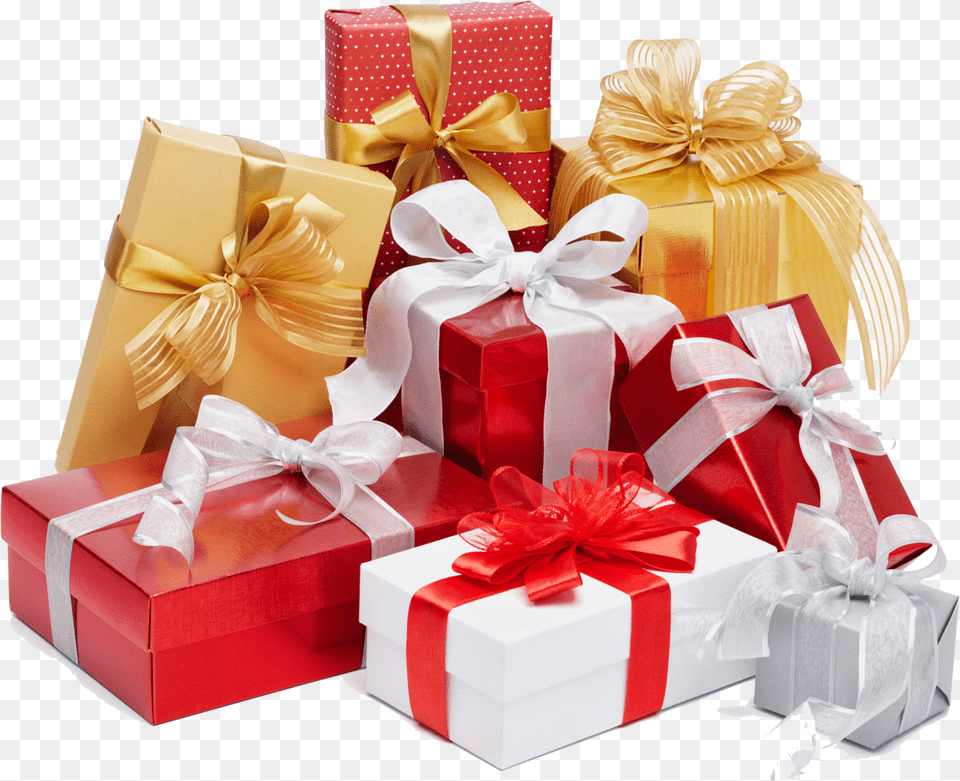 Christmas Gift Transparent Transparent Background Gift, Box Png Image