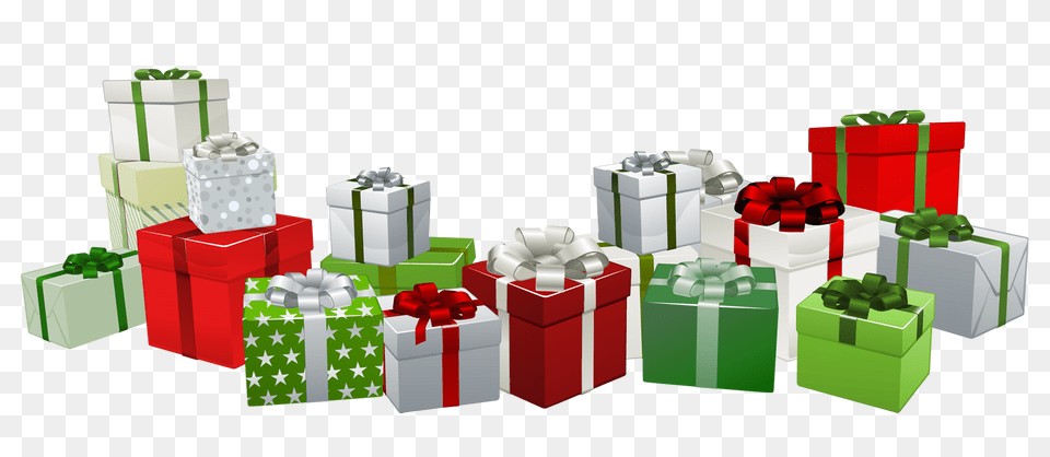 Christmas Gifts Clipart Black Christmas Presents Clipart, Gift Free Png