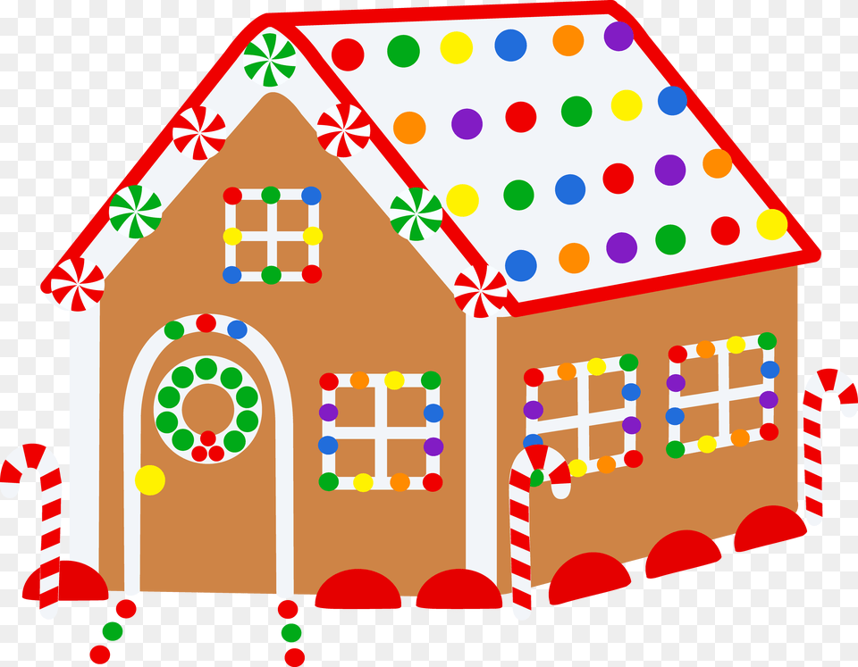 Christmas Gingerbr Gingerbread House Clipart Christmas Gingerbread House Clipart, Cookie, Food, Sweets Free Transparent Png
