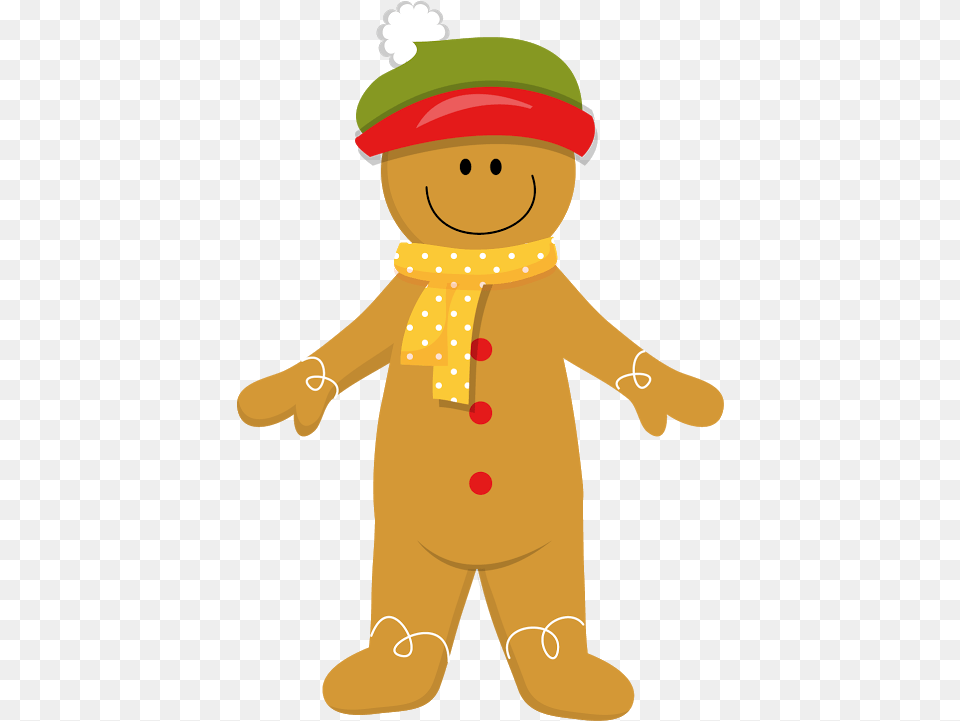 Christmas Gingerbread Man Christmas Ginger Bread Clip Art Gingerbread Man Christmas, Baby, Person, Face, Head Free Png Download